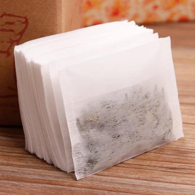 100pcs Disposable Tea Bags with Disposable Filters, Including Flip Sealed Empty Tea Bags and Vanilla Pine Tea Bags