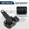 TUCKBOLD Air Suspension Ride Height Level Sensor for Mini Cooper 37146886156 Front and Rear Left and Right Height Level Sensors No. (1 Piece)