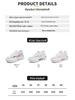 Women's Summer Breathable Mesh Sneakers: Korean Style Thick-Soled White Dad Shoes