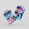 30pcs Kpop Demon Hunters Anime Laser Card Students Double-sided Fashion Collect Cards Cartoon Animation Surrounding Kids Gifts