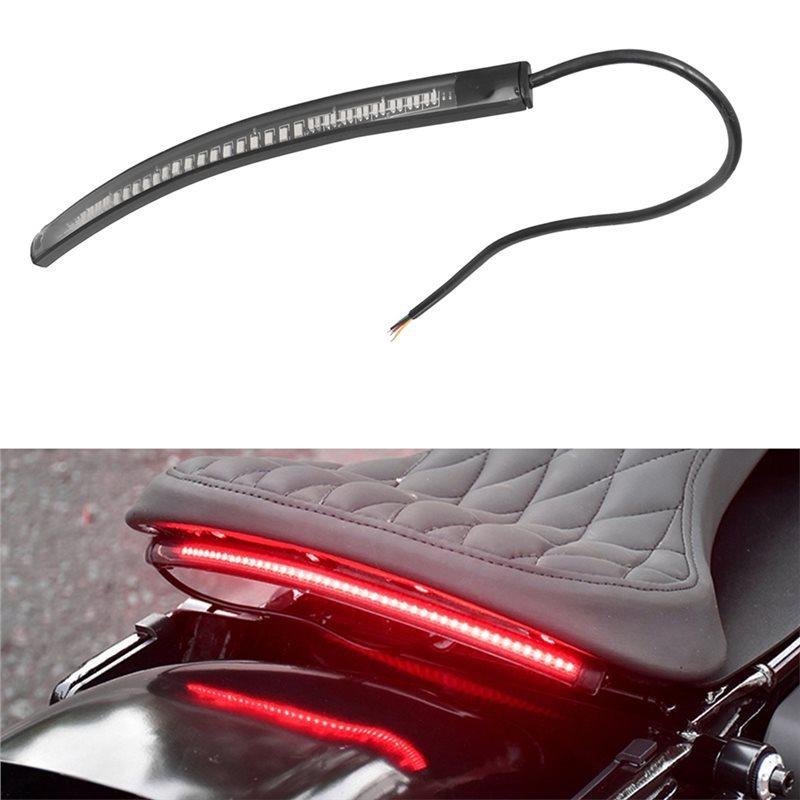 Flexible Led Light Strip 48LED 7.68" Universal Tail Brake Stop Turn Signal Light For Motorcycle