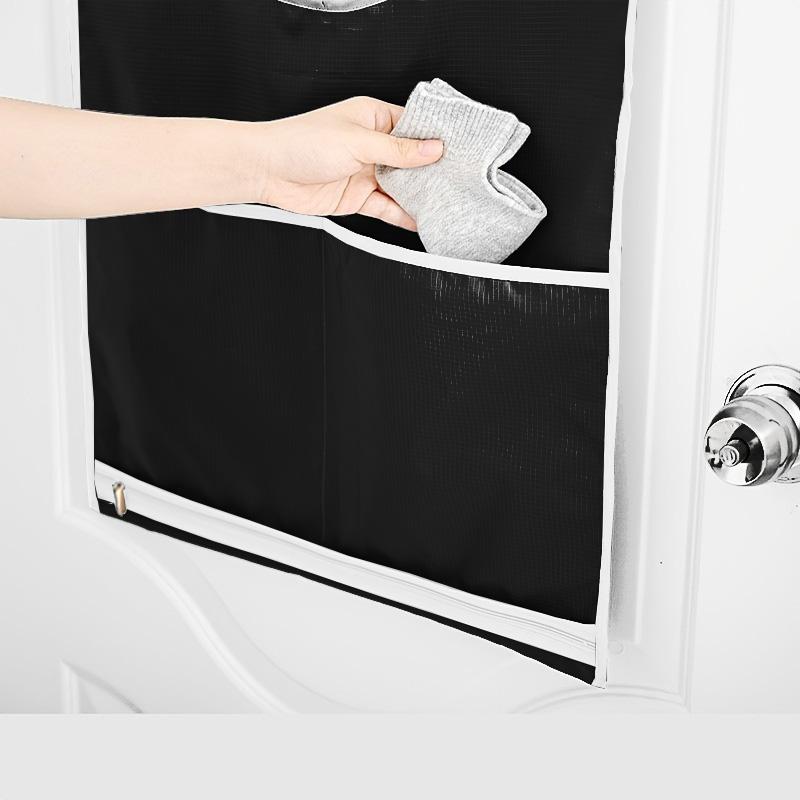1PC Hanging Change Bag, Laundry Basket, With 2 Metal Hooks And 2 Non Stick Hooks, Suitable For Changing Clothes, Laundry