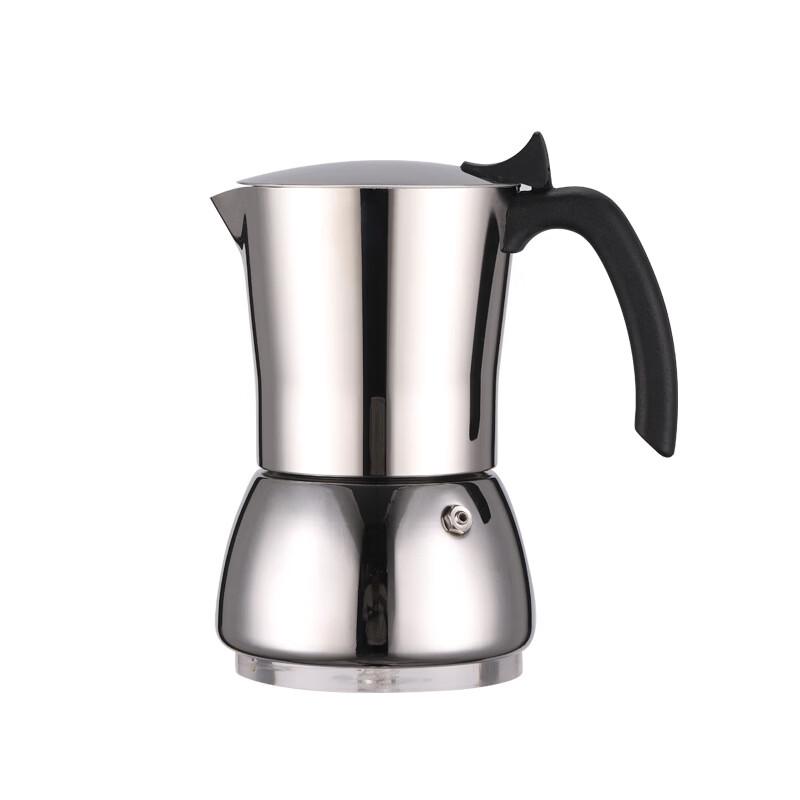 TLXT 4-Cup Stainless Steel Moka Pot