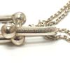 TIFFANY&Co. SV925 Hardware Double Link Pendant accessories Necklace SV925 Silver