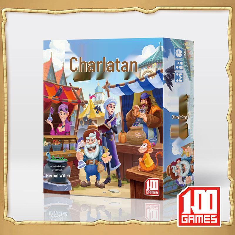 Quack Doctor Adventure Board Game: Jianghu Expansion - Adult Strategy Party Game