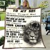 Gifts for Son Super Soft Plush Blanket,Flannel Blanket Throw Blanket for Living Room Bedroom Bed Sofa Picnic Cover