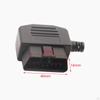 Car 16 Pin OBDII Male Connector Simple Installation Professional Accessories
