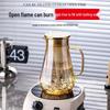 Naijiang Elegant Glass Kettle & Cup Set