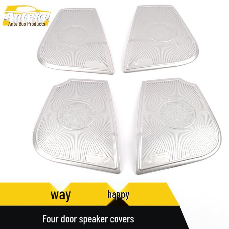 Stainless Steel Speaker Covers for Patrol 4-Door - Door Speaker Box Modification Accessories