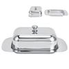 Stainless Steel Cheese Box Container With Cover Handle Butter Keeper Holder  Restaurant Use