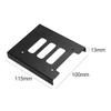 Montageadapter Halterung 2,5 Zoll SSD HDD zu 3,5 Zoll Festplattenhalter Dock für Haushaltscomputer Zubehör