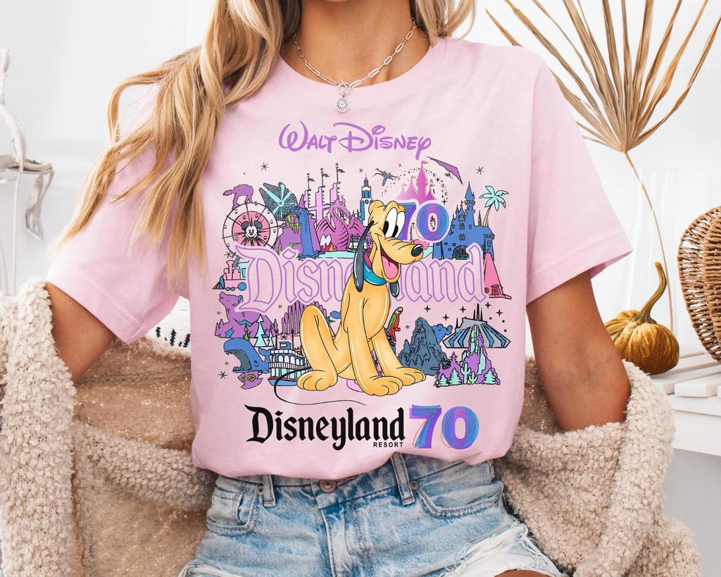 2026 Sommer 70. Jubiläum Grafik-T-Shirt Unisex Unisex Mode Baumwollqualität Lässig Locker Kurzarm Klassisch Unisex