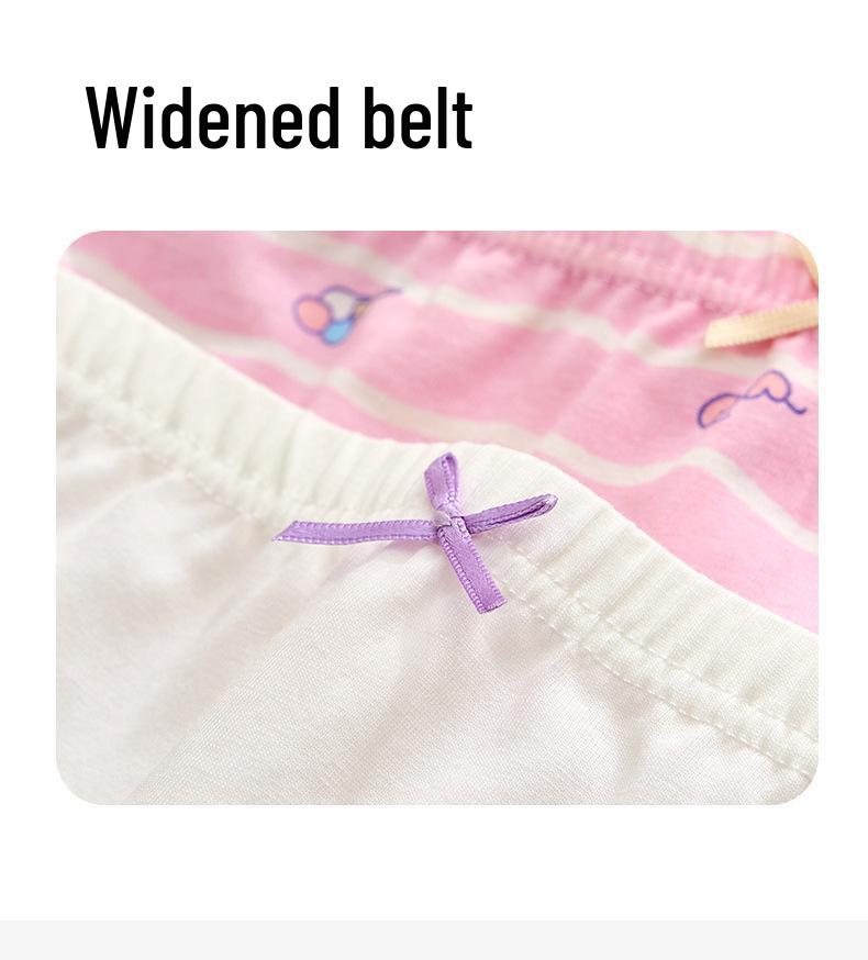 Girls' Triangle Underwear - A-Class Cotton Modal Ice Silk, No Wedgies, Big Kids Shorts.