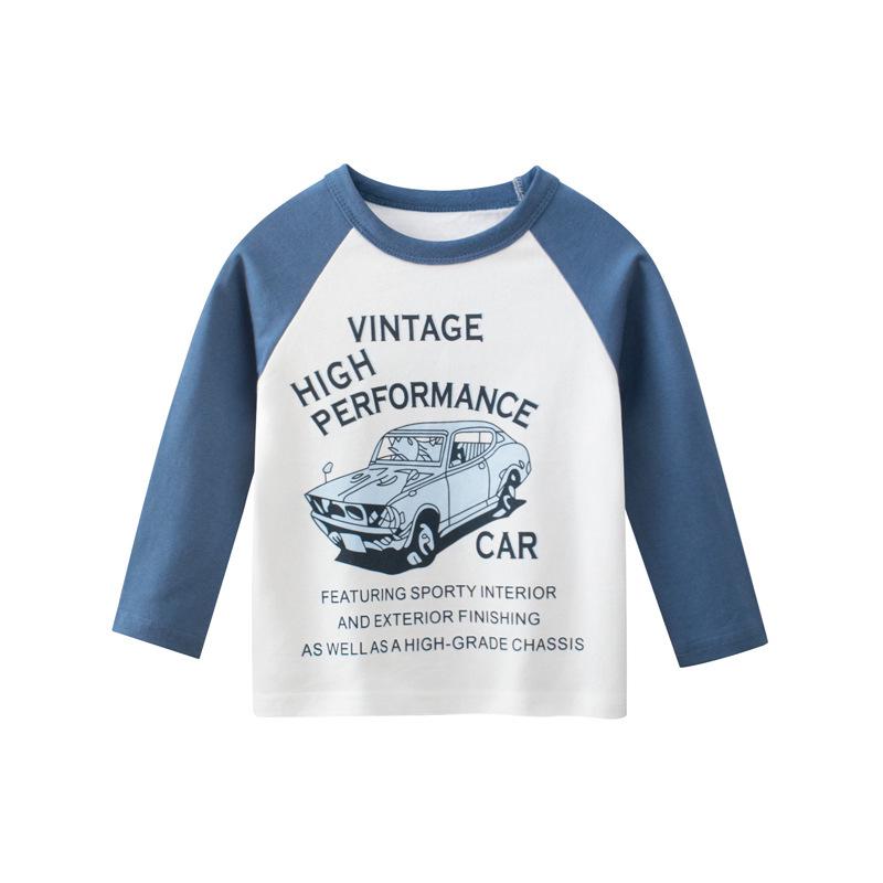27kids New Autumn Korean-Style Long Sleeve T-Shirt for Children