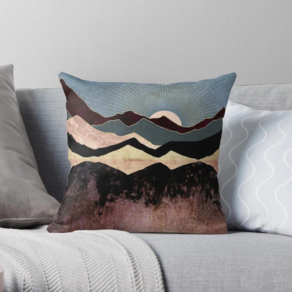 Bedroom Living Room Sofa Bed Decoration Abstract Landscape Pattern Home Pillow Cover Cushion