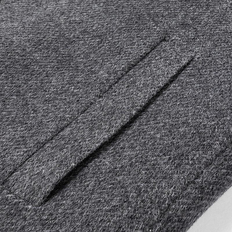 FAPAI Men's 2-in-1 Wool & Goose Down Coat