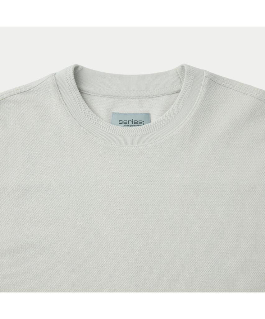 Silijeu Cotton Round Long Sleeve T-Shirt Satas26211Gyl