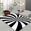 Pattern Printed Carpet 3D Illusion Dream Home Decor Mat Living Room Non-Slip Rug for Bedroom Study Entrance Terrace