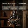 Outdoor Hanging Succulents Container Bat Plant Pot, Gothic Planter for Flowers & Vines, Unique Black Garden Decor, Balcony Patio Window Hanger, Indoor