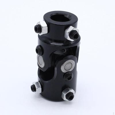 1" X 3/4" Steering U Joint Coupler Black, High Performance Repair Parts Direct Replaces from
