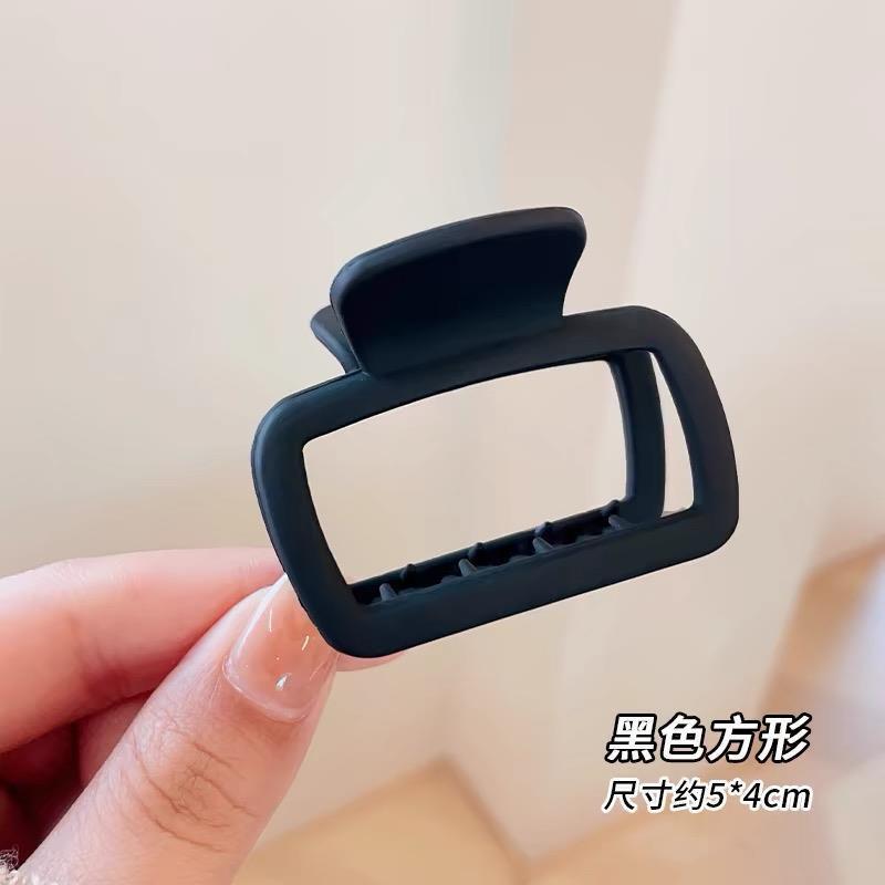 Square Small Grab Clip, Female Hair Grab, Back Of Head, Disc Hair Clip, Semi-Tie Hair Clip, Shark Clip, Headdress.