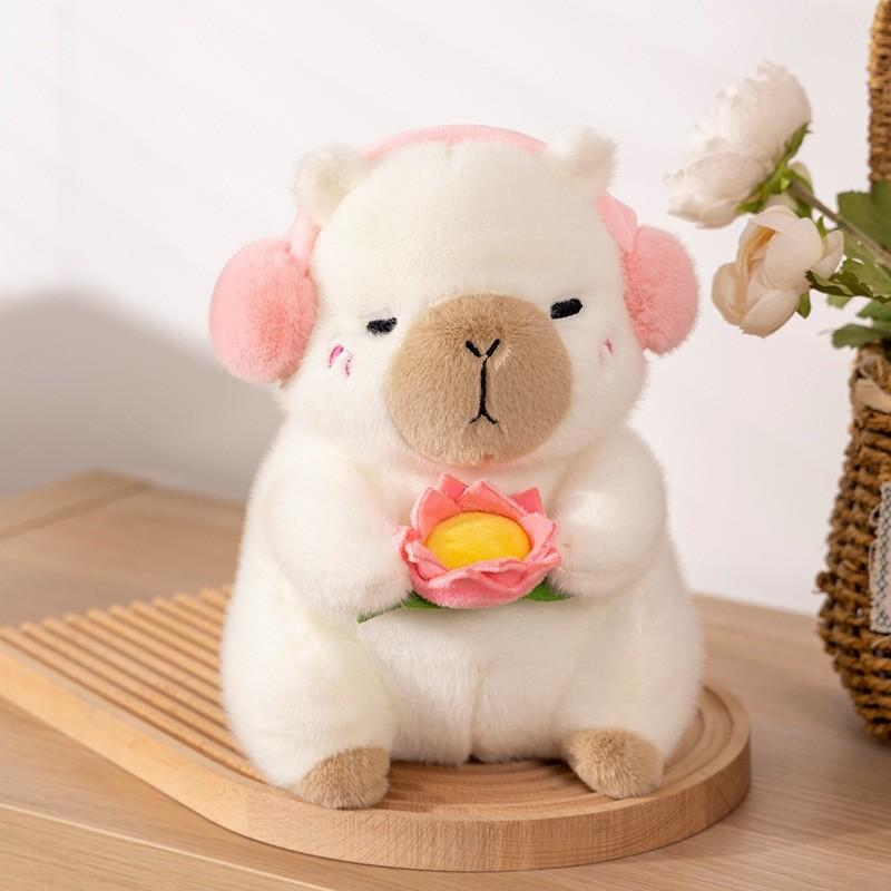Rodent Capybara Plush Toy Doll Kids Sleep Partner Nursery Room Decoration Girls