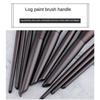 10Pcs Makeup Brush Portable Wooden Handle Eye Shadow Brush Foundation Make-up Beauty Tool