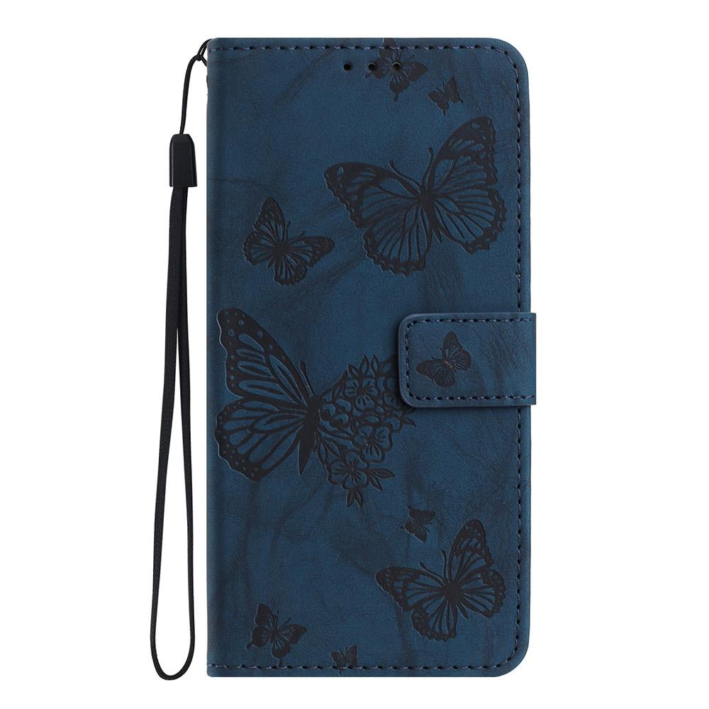 Leather Phone Case For Google Pixel 10A 9A 8A 7A 6A Google Pixel 10 9 8 7 6 Pro Butterfly Embossing Print Card Slot Wallet Cover