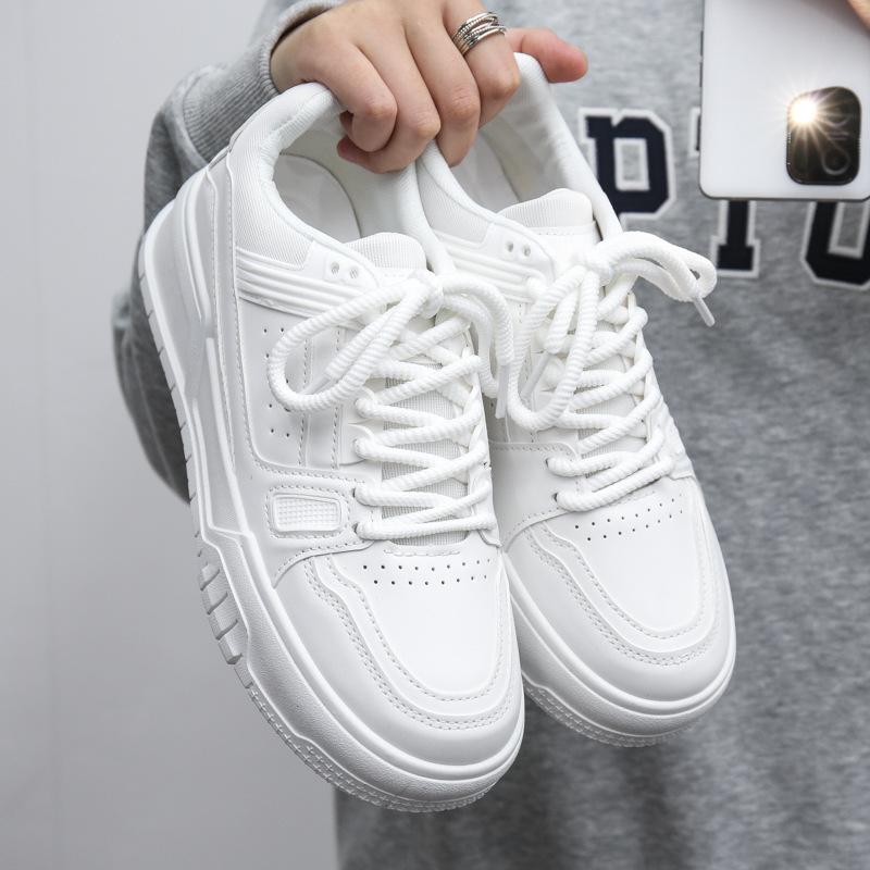 

Autumn new niche design Darth Vader bread shoes casual explosion white shoes platform skateboard shoes trendy men s shoes 44 білий