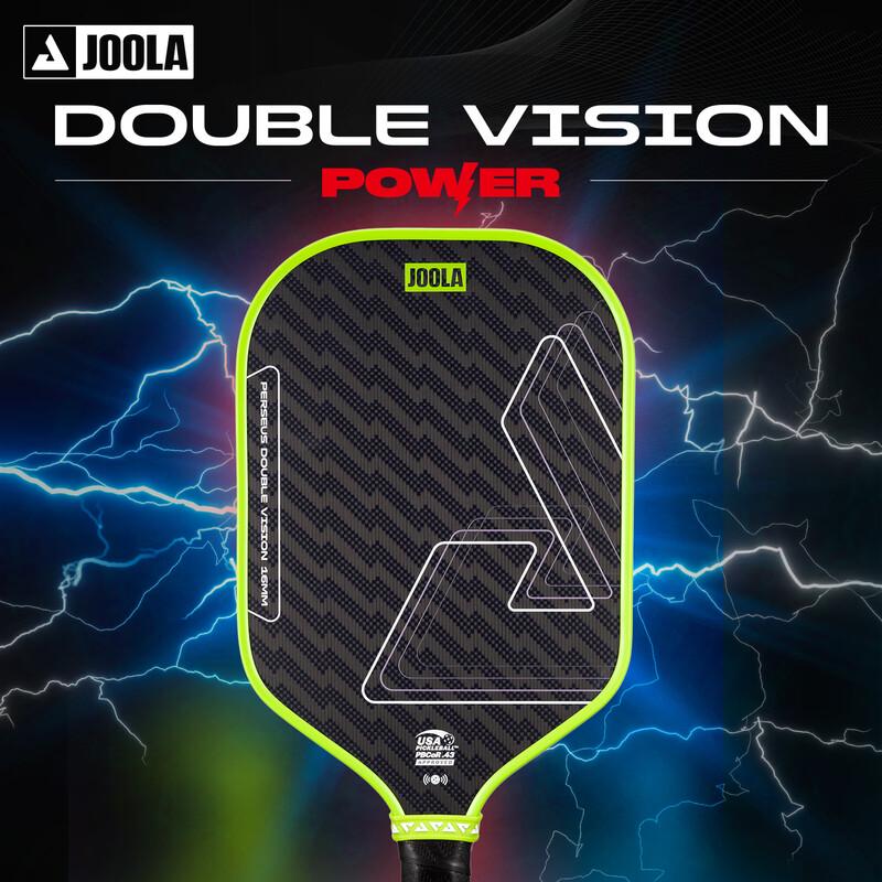 JOOLA Perseus Double Vision 16mm Carbon Fiber Pickleball Paddle