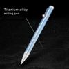 Titanium Alloy Pen Write Smoothly Gel Pens Precision Spring  Signature Pen Gift For Boyfriend Father School Teacher Student