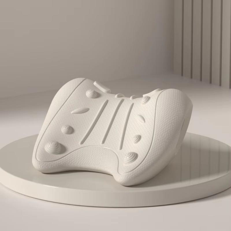1Pcs Ergonomic Neck And Shoulder Massage Pillow Vertebrae Relax For Home Use Helps Stretch Cervical