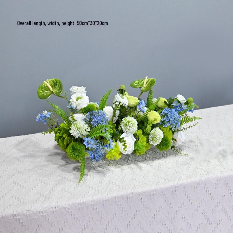 

Conference Table Floral Centerpiece for Business Dinner & Signing Ceremony