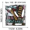 Encouraging Quotes Embroidery Cloth Sticker Inspirational Words Patch Sticker Computer Embroidery Label English Alphabet Embroidery Chapter Sticker Ir