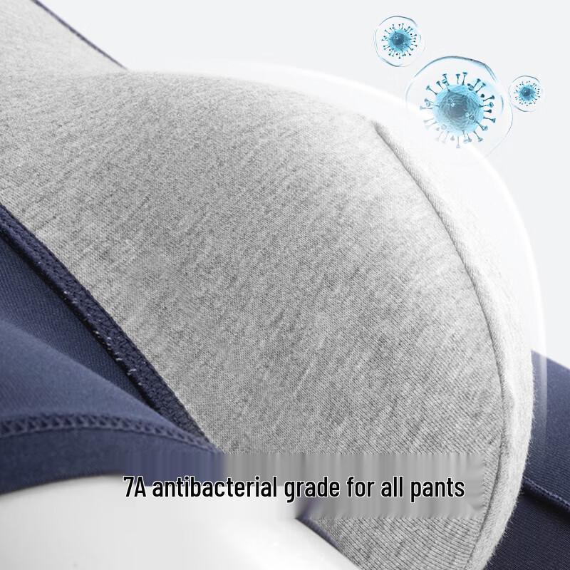 Men's Modal Antibacterial Boxer Briefs 3-Pack