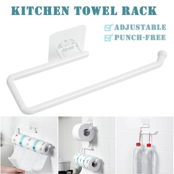 Kaufe Tissue Hanger Kunststoff Papierrollenhalter Wandmontage Handtuch  Aufbewahrung Rack Organizer Regal fr Kche Bad zum Preis ab 0.32 | Joom