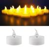 New Flameless Tea Light LED Flickering Tealight Candles Flameless Tea Light Real Flicker Candles Wedding Xmas Fun Party