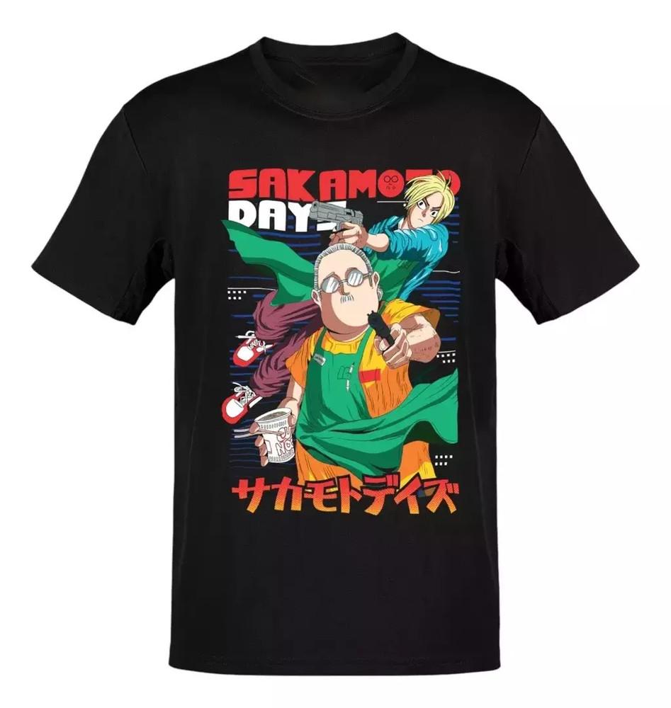 

Anime Sakamoto Days Sakamoto Shin T-Shirt Size S-5XL, Gift For Friends Unisex T-Shirt S