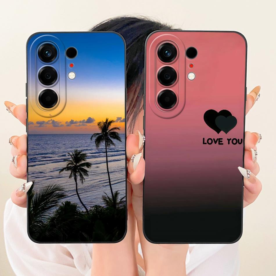 Pro Tecnon Camon 50 Pro 4G CN5c 2026 Módní Malba Západ Slunce na Pláži Obal na Telefon Pro Tecno Camon 50Pro 4G Měkký Silikonový Kryt Nárazníky