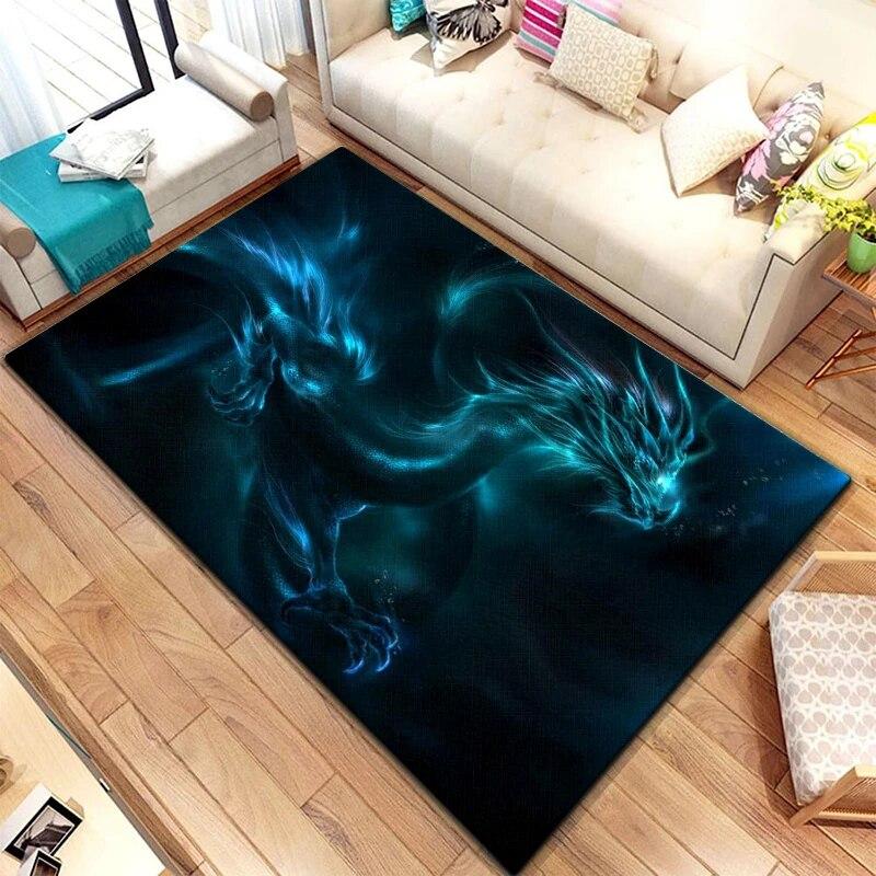 

Китайский традиционный ковер с драконом на заказ, ковер для украшения гостиной, коврик для йоги, коврик для кемпинга, настольный коврик, ковры для гостиной 100cm by 120cm