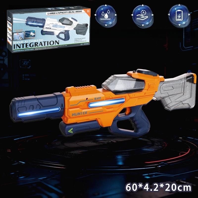 

Kids Pulse Bursting Electric Water Gun With Light Automatic Water Absorbing Powerful Water Spray Guns Outdoor Toys For Kids
