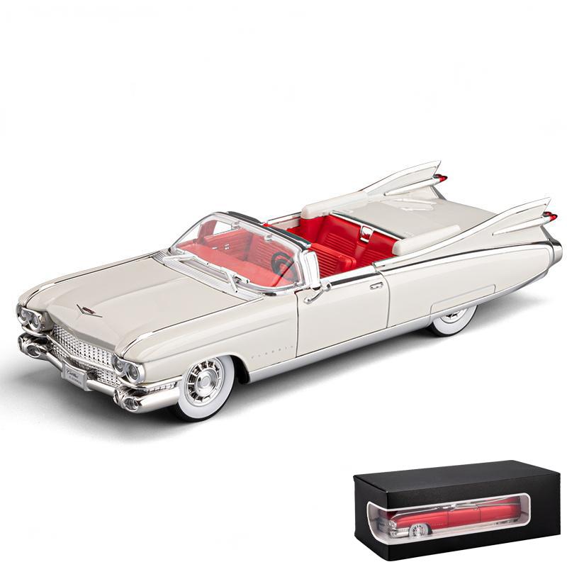 1:24 Cadillac Eldorado Biarritz 1959 Serie 62 Legierung Druckguss Metall Modell Kinderspielzeug Sound & Licht Serie Geschenk Für Kinder