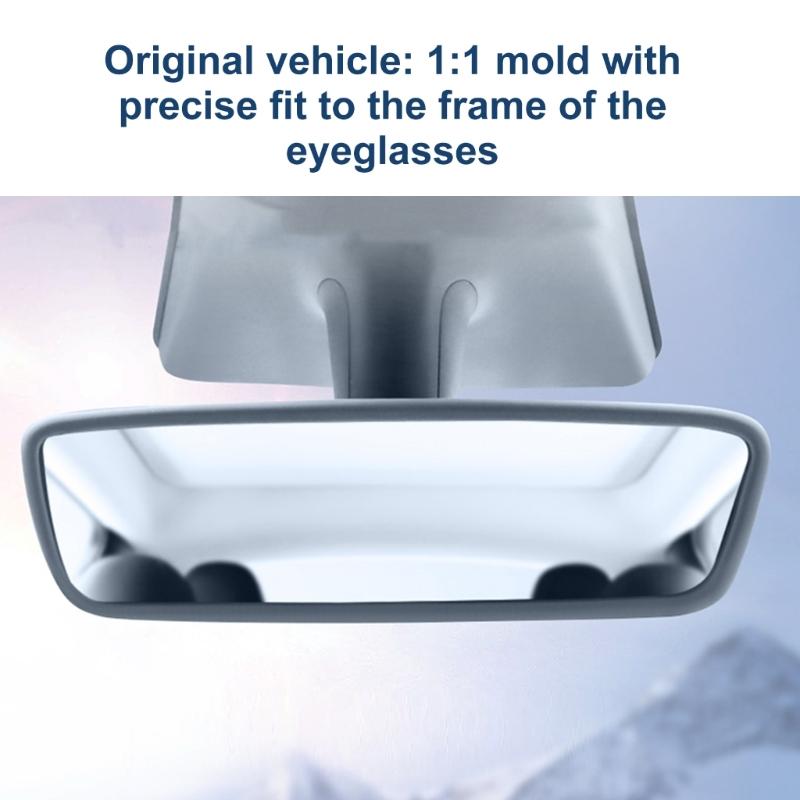 Rückspiegelrahmen Auto Schutzhülle Weiche Silikonkante Kratzfest Einfach Aufsteckbar