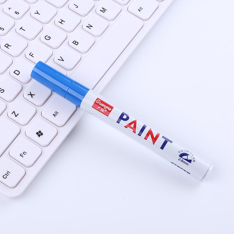 Guangna 2.8mm White Waterproof Oil-Based Touch-Up Paint Pen