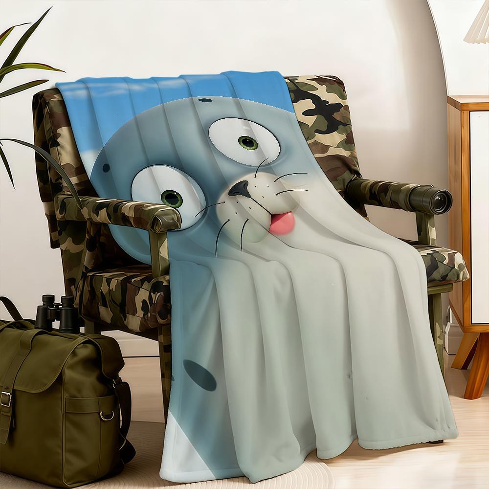 Cartoon Cute S-SealookS Blanket Soft Warm Furry Throw Super Kids Toys Bed Sofa Car Cradle