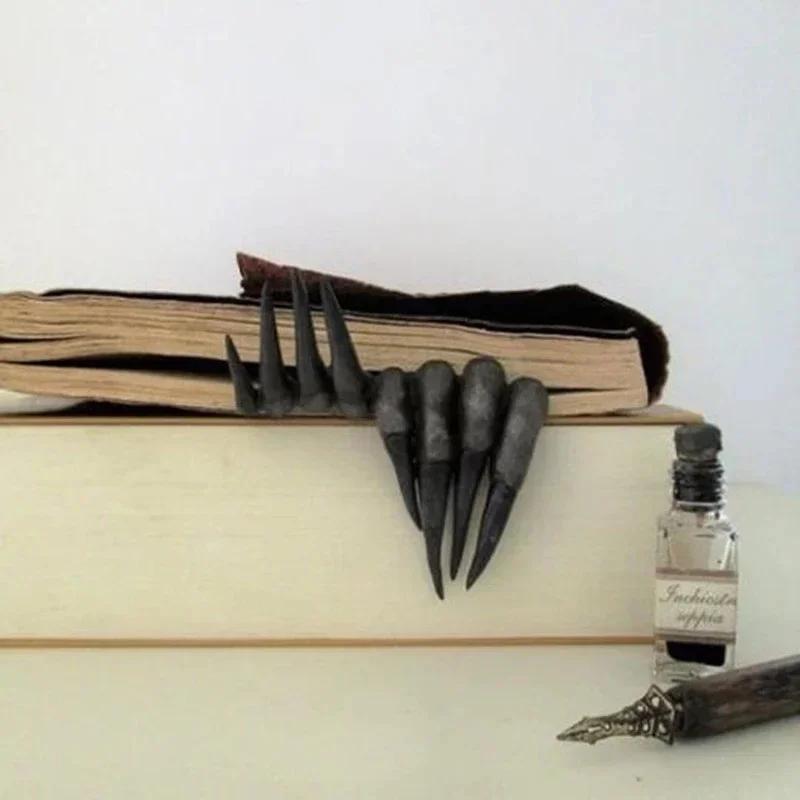 Hand of The Devil Halloween Horror Movie Bookmark Resin Crafts Desktop Decoration Bookmark The Untamed Bookmarks
