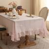 New Nordic Retro Lace Tablecloth Dustproof Heat Insulation Beautification Dining Table Cloth Coffee Table Cover