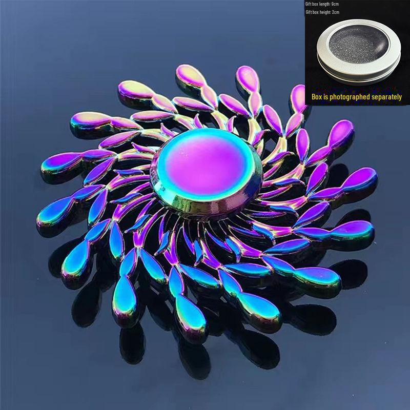 

Светящийся металлический гироскоп на палец - крутая, красочная игрушка для декомпрессии для детей и студентов