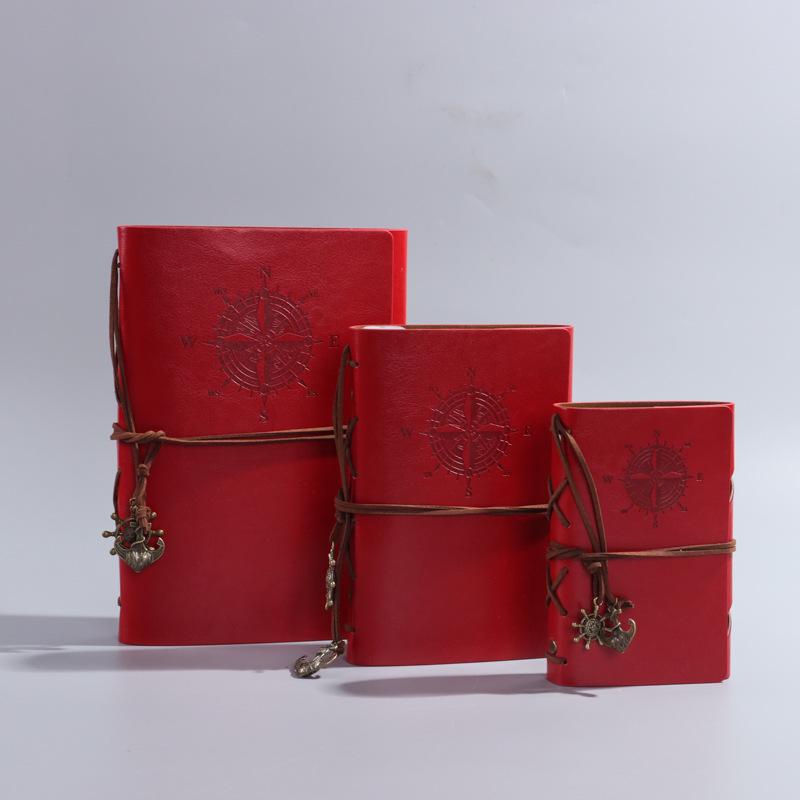 Piratisch Nautisches A5A6A7 Loseblatt-Notizbuch: Business-Stil Tragbarer Terminkalender