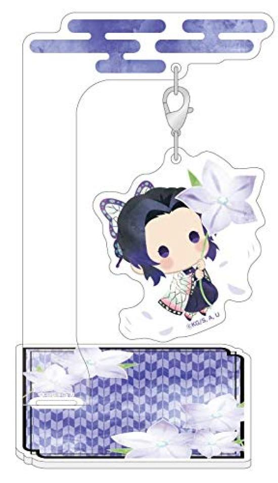 

Demon Kimetsu no Yaiba Fluffy Acrylic Mascot Shinobu Kocho Flower Slayer Ver.